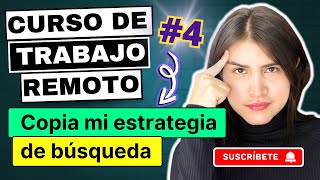 COMO CONSEGUIR TRABAJOS REMOTOS EN ESPAÑOL  Copia mi estrategia de búsqueda  2024 [upl. by Popele]