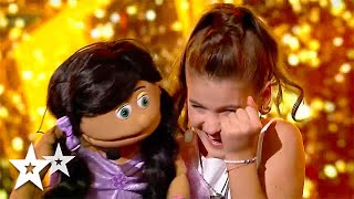 Young VENTRILOQUIST Gets GOLDEN BUZZER on Romanias Got Talent 2021  Got Talent Global [upl. by Sualakcin292]