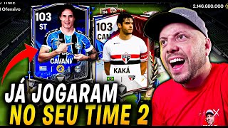 MONTEI TIME de JOGADORES que JOGARAM no SEU TIME fc mobile 24 PARTE 2 [upl. by Sirron]