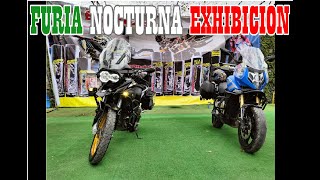 ME INVITARON A EXHIBIR MI MOTOCICLETA FUERA NOCTURNA [upl. by Georgine]