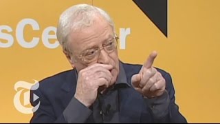 TimesTalks Michael Caine Five Favorite Films  The New York Times [upl. by Ahsinauq649]