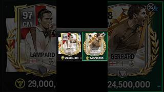 Gerrard vs Lampard gerrard lampard fcmobile fifamobile liverpool chelsea fifa eafc shorts [upl. by Talanta]