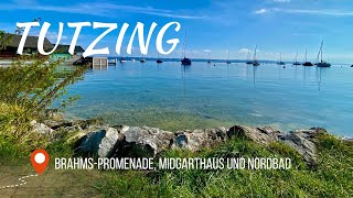 Tutzing  Perle am Starnberger See Teil 4 BrahmsPromenade Midgardhaus und Nordbad [upl. by Nawrocki]