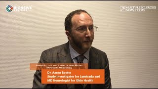 MSParis2017  Exclusive Interview with Dr Aaron Boster [upl. by Oleusnoc]