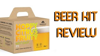 Muntons West Coast IPA  Beer Kit Review [upl. by Blunk612]