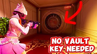 GET INSIDE ANY VAULT WITH NO KEY CARD IN FORTNITE CHAPTER 5 WITH THIS INSANE GLITCH fortnite [upl. by Gustin]