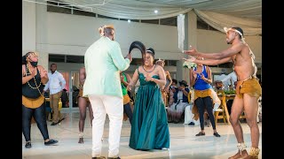 Best Wedding Reception Tswana Dance [upl. by Atinra]