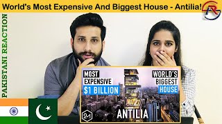 Pakistani Reaction On Worlds Most Expensive And Biggest House  Look Inside Antilia  ARS Vlogs [upl. by Ilrebma]