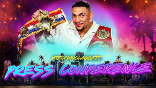 Teofimo Lopez vs Steve Claggett  PRESS CONFERENCE [upl. by Happy]