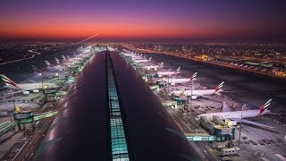 Dubai Airport Baggage Handling Inner Workings in 4k  Dubai Flow Motion Extended [upl. by Ellinger424]