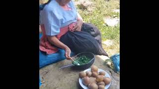 LOS QUE NOS OFRECE EL CAMPO PAPAS SANCOCHADAS CON COLPOCOS CONOCERAN ESTA DELICIA Q NOS DA EL CAMPO [upl. by Dena925]