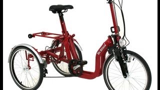 Di Blasi R32 Folding Tricycle Demo [upl. by Eylk]