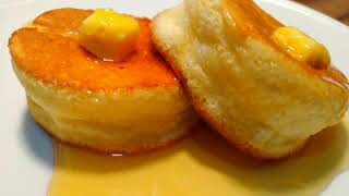 Souffle Pancake with 1 Egg  Savor Plus [upl. by Brezin]