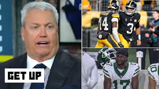 GET UP  quotRussell Wilson can take Steelers to Super Bowlquot  Rex Ryan on Steelers QB in win vs Jets [upl. by Dido]