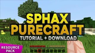 Sphax PureBDCraft Resource Pack for Minecraft 11021918  Download and Instalation Tutorial [upl. by Coussoule378]