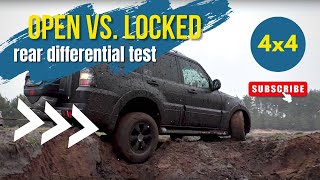 Open vs Locked rear differential test HF Elocker [upl. by Ellac]