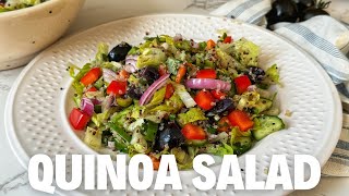 The Best Quinoa Salad Recipe Ever Vegan and GlutenFree😋easy quinoa salad recipe [upl. by Elleahcim]