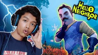 COMPLETE HELLO NEIGHBOR ACT 1 IN 5 MIN [upl. by Yerd]