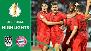 Matchwinner Müller  SSV Ulm vs FC Bayern München 04  Highlights  DFBPokal First Round [upl. by Anitac]