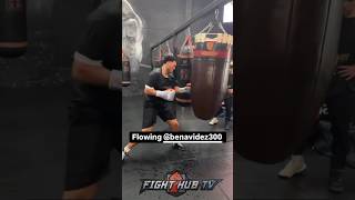 David Benavidez THROWING KO combinations ahead of return this year [upl. by Rorie]