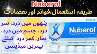 Nuberol Tablet Uses in UrduHindi  Nuberol Tablet Side Effects  Nuberol Tablet Dosage [upl. by Nomyaw]