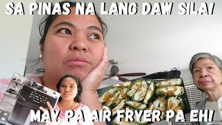 BUHAY AMERIKA PAUWIIN NA RAW SA PINAS SINA MADER MAY BAGONG AIR FRYER [upl. by Briscoe]