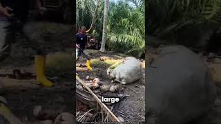 Why are the people in Indonesia burning coconuts [upl. by Turro]