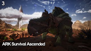 Taming A Morellatops ARK Survival Ascended [upl. by Maretz]