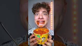 Extreme Spicy Ramen ASMR 🧀🥵 [upl. by Upton509]