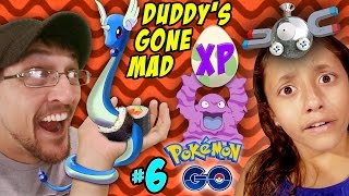 POKEMON GO SUSHI I SPIT on a GYM Lucky Egg XP amp Evolution Part 6 Gameplay w Duddy amp Lex FGTEEV [upl. by Supple]