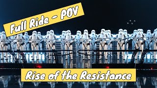 Rise of the Resistance POV Ride at Disney World [upl. by Jodoin316]