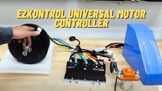 EZkontrol Universal Motor Controller  Complete Wiring and Bench Test [upl. by Stoecker]