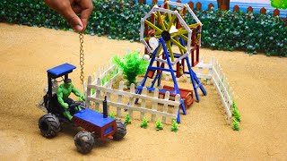 Diy tractor making agriculture to produce lychee  science project microcreator287 [upl. by Suhcnip]