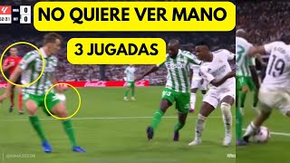 Las 3 POLÉMICAS del árbitro en Real Madrid vs Betis mano no pitada en el área penalti Ceballos [upl. by Lada413]