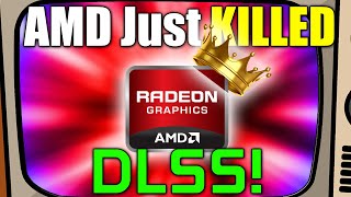 AMD KILLS DLSS FSR Makes Radeon AND Geforce GPUs Even FASTER [upl. by Beare]