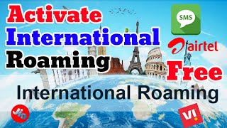 Airtel International Roaming Plans 2023  How to Use Airtel SIM in IR without IR Plans [upl. by Rankin]