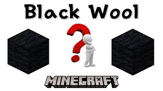 How To Get Black Wool In Minecraft  Minecraft Tutorial [upl. by Luttrell475]