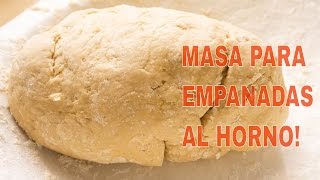 Masa para empanadas al horno  recetas de cocina [upl. by Anivol731]