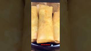 Spring roll asmr youtubeshorts mukbang cooking foodie [upl. by Ashti794]