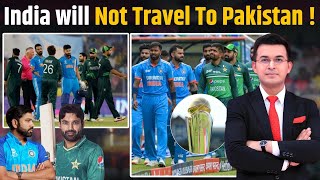 Team India will not travel to Pakistan for Champions Trophy Sharjah or Dubai to host India games [upl. by Ahsemad]