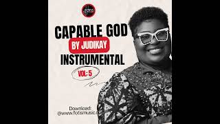 CAPABLE GOD  JUDIKAY  BACKING TRACK  GOSPEL INSTRUMENTAL [upl. by Aivizt]