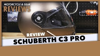 Schuberth C3 Pro Helmet Review [upl. by Stearne267]