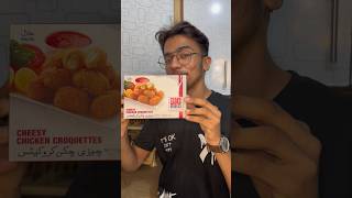 Trying cheesy chicken croquettes 😤 gone wrong  Janibhaivlogs trending shorts [upl. by Ogires489]