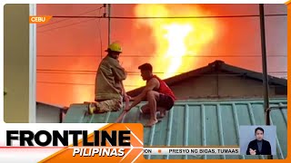 Hanggang 600 bahay nasunog sa LapuLapu City  Frontline Pilipinas [upl. by Anitnas]