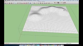 Como usar la herramienta esculpir en Google Sketchup [upl. by Htebasile219]