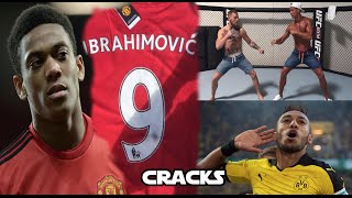 Martial vs Ibra por el 9  Aubameyang se ofrece al Madrid  ¿Cristiano y la UFC [upl. by Edana907]