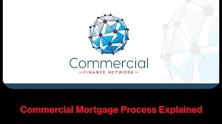 Commercial Mortgage Process Explained [upl. by Llerrah958]