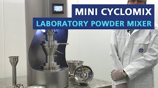 Mini Cyclomix laboratory powder mixer [upl. by Auguste]