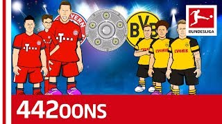 The Bundesliga Title Race Song Bayern München vs Borussia Dortmund  Powered by 442oons [upl. by Tallulah210]