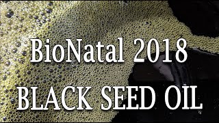 Coldpressed Black Seed Oil production 2018  BioNatal USA [upl. by Akcirederf66]